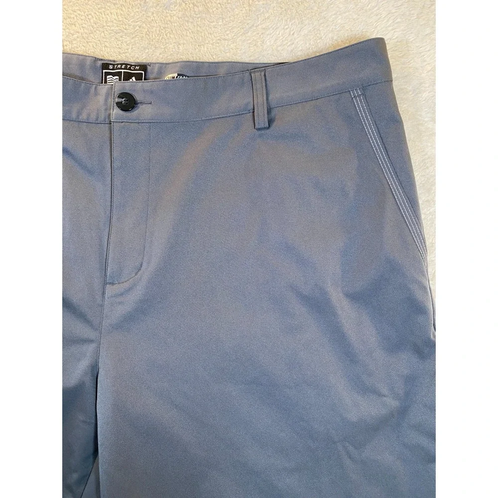 Adidas ClimaCool Golf Shorts Men's SZ 40 Gray Stretch Performance